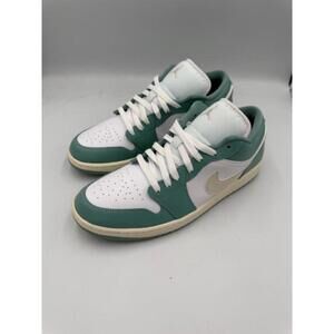 Nike Air Jordan 1 Low Green White/Cannon Sail Sneakers W11